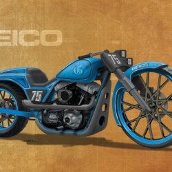 Del Swanson Geico Bike