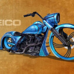 Del Swanson Geico Bike