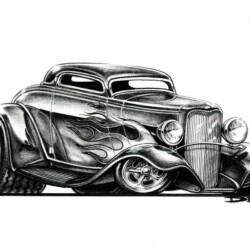 Del Swanson 32 Ford 3 Window