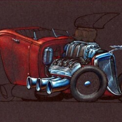 Del Swanson 34 Roadster finished