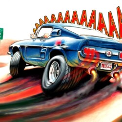 Del Swanson 67 Mustang
