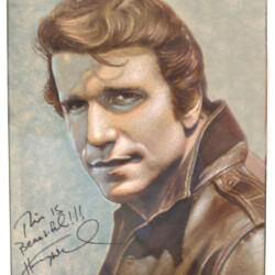 Del Swanson Henry Winkler Portrait