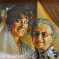 Del Swanson Julie and Lucy Portrait