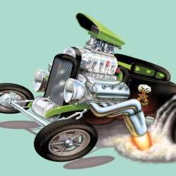 CARtoons and Hot Rods - Swanson Artworks