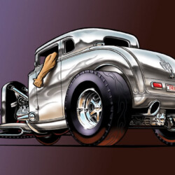 CARtoons and Hot Rods - Swanson Artworks