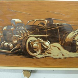 Del Swanson Roadster on Wood