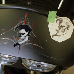Del Swanson Skull Head