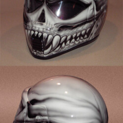 Del Swanson Skull Helmet